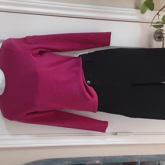 Isaac Mizrahi HIGH RISE PULL ON JEGGING / BLK, Cotton Blend, Medium - Picture 5 of 8